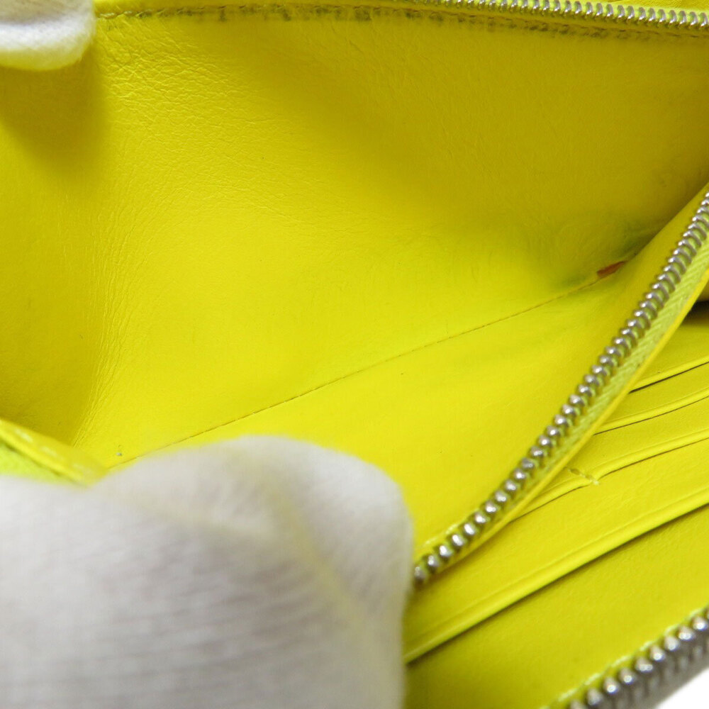 Celine calfskin long logo leather motif Wallet - Picture 5 of 8